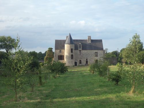 Manoir de La Haule, view from the garden