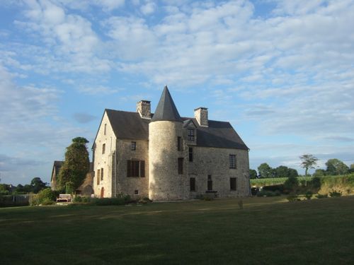 Manoir de La Haule, 14th Century Manor House - view from the garden